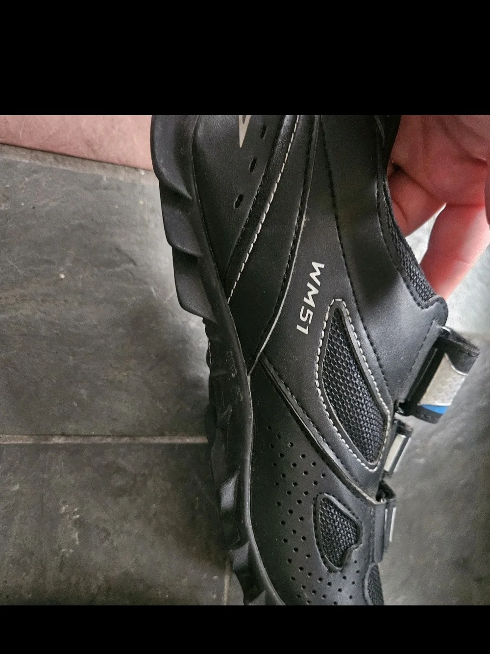 Shimano WM51 Women's Mountain Bike Cycling Shoes Size 40 US 7.5 SPD Cleats